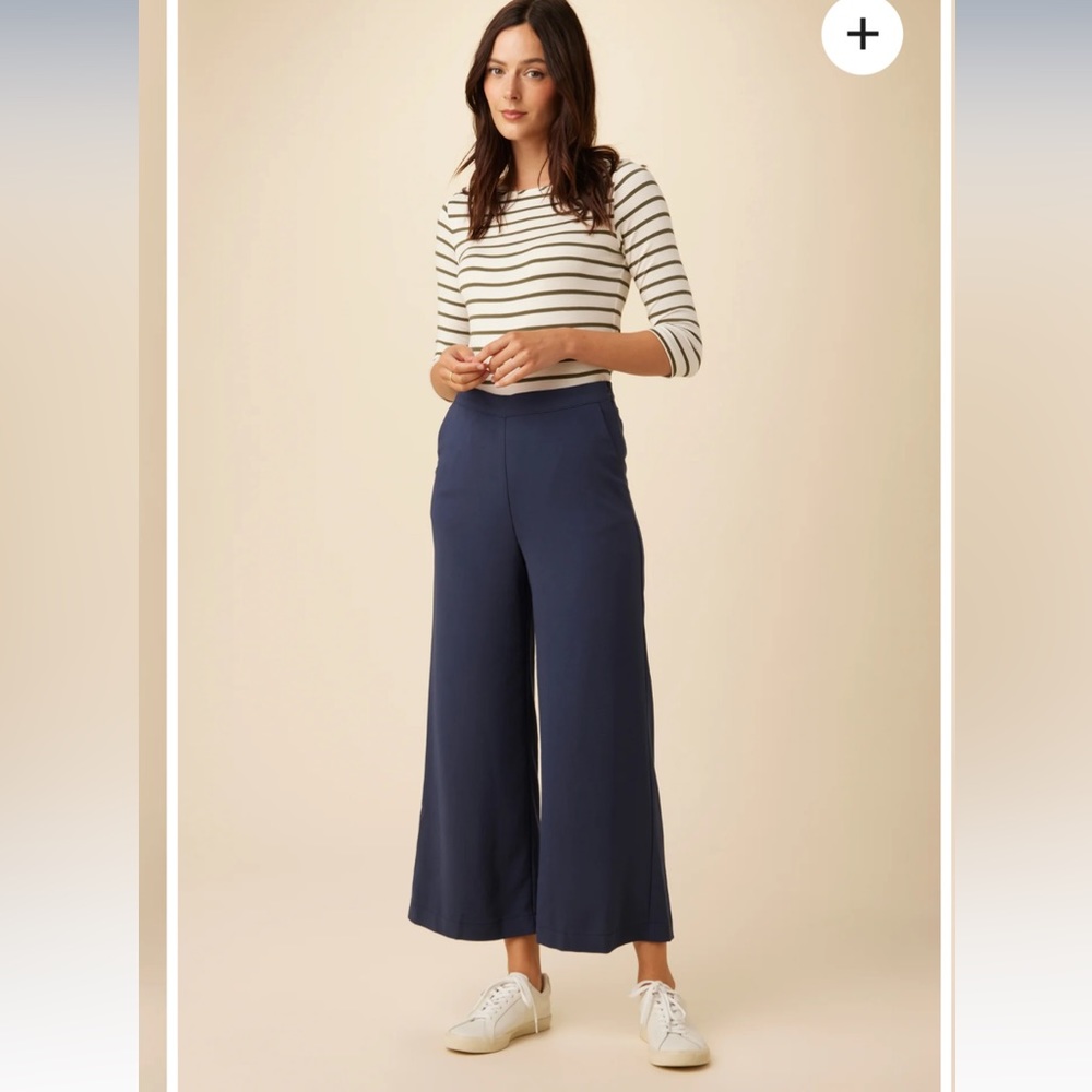 BLACK Amourt Vert Charlie Wide Leg Pant